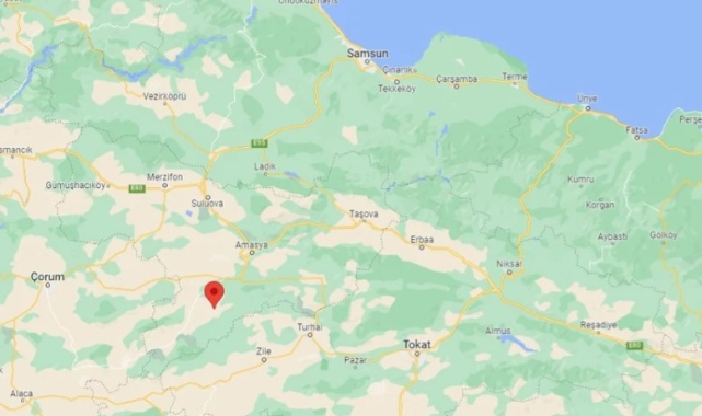 Amasya'da korkutan deprem