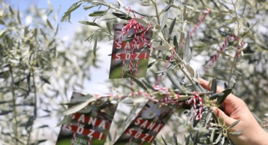 Bayraklılı kadınlardan Marteniçka dileği... 