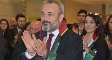 Dini değerleri aşağılamakla suçlanmıştı... İzmir Barosu hakim karşısında