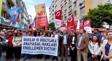 İzmir Emek ve Demokrasi Güçleri'nden gözaltı tepkisi: