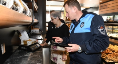 Karabağlar'da bayram için denetimler sürüyor