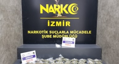 Konak’ta uyuşturucu vurgunu: Yüzlerce uyuşturucu madde ele geçirildi