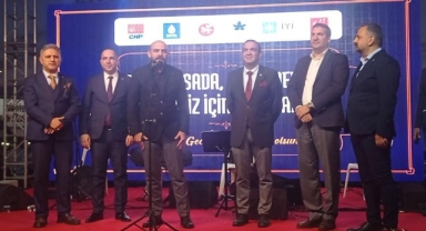 Millet İttifakından miting gibi iftar