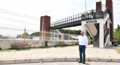 Balatçık İZBAN durağı için sözleşme imzalandı