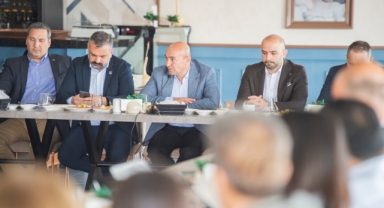 Başkan Soyer partilerin İzmir il başkanları ile buluştu: