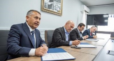 Büyükşehir Belediyesi'nde 600 milyon liralık proje için imzalar atıldı: