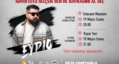 Efes Selçuk'ta 19 Mayıs coşkusu 