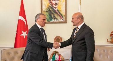 İtalyan Büyükelçi ve Tunç Soyer bir araya geldi: 