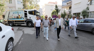 Başkan Engin'den mahalle ziyareti... 