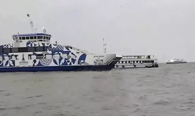 Bostanlı – Üçkuyular arası sefer yapan vapur karaya oturdu! İZDENİZ'den açıklama geldi