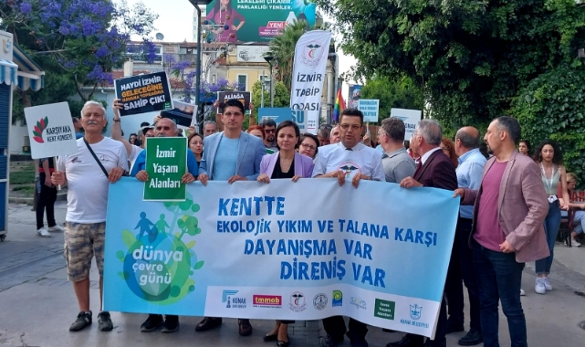 Çevre katliamlarına karşı tek ses: