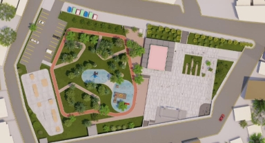 Sarnıç Cumhuriyet Meydanı ve Egemen Yıldız Parkı yenileniyor!