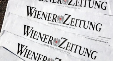 320 senelik Wiener Zeitung gazetesi basılı yayına veda etti: 