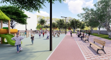 Ardıçlı Parkı baştan sona yeniliyor