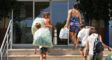 Çeşme’de atıklar eğlenceye dönüşüyor