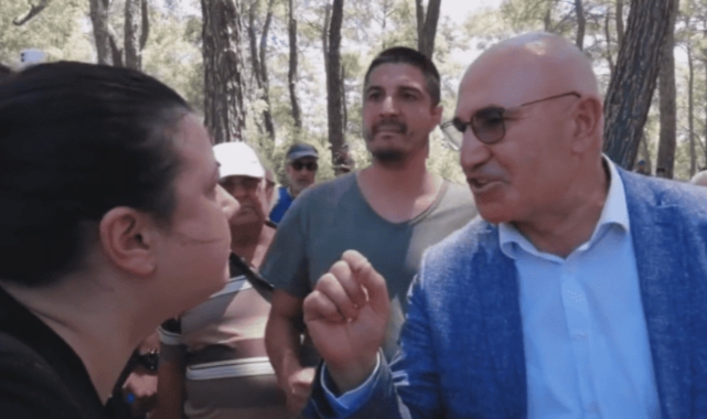 CHP'li Mahmut Tanal Akbelen'de yuhalandı: