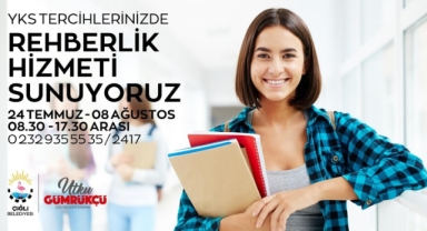 Çiğli Belediyesi’nden üniversite adaylarına rehberlik desteği