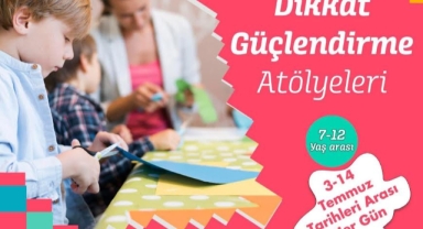 Çiğlili çocuklar Dikkat Güçlendirme Atölyeleri'nde buluşacak... 