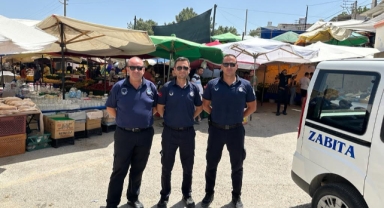 Gaziemir Belediyesi zabıtasından örnek davranış 