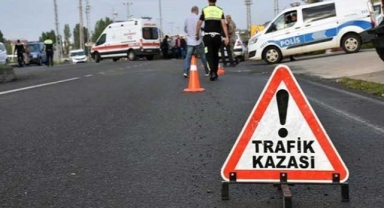 İzmir’de Otomobil şarampole uçtu: 2 kişi yaralandı