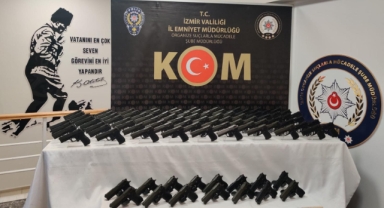 İzmir'de silah kaçakçılığı operasyonunda bir kişi tutuklandı
