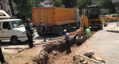 İZSU Balçova’da taşkın riskine karşı önlem alıyor 