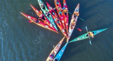 Karşıyaka'da kano kurslarına yoğun ilgi: 
