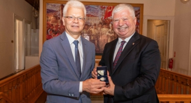 Ricardas Degutis İzBB'yi ziyaret etti... Litvanya'dan İzmir'e destek sözü! 