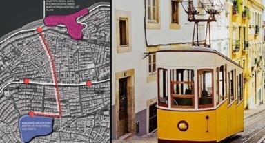 Üçkuyular ve Karataş bölgesi imar planlarında dikkat çeken ayrıntı: İzmir'e füniküler hattı!