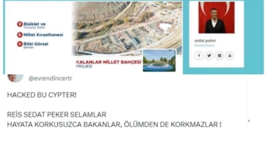 Aksaray Belediyesi’nin sitesi hacklendi, Sedat Peker ‘başkan’ oldu