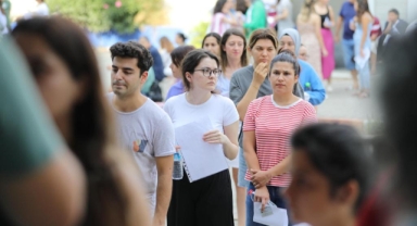 Bayraklı’da sınav heyecanı