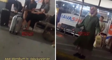 Bir yobaz, sevgi ile karşılaştı: Bir döndüm ki öpüşüyorlar, nevrim döndü, adi seni...