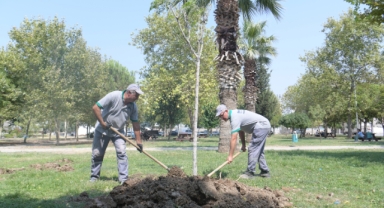 Bornova’da park yenileme hamlesi