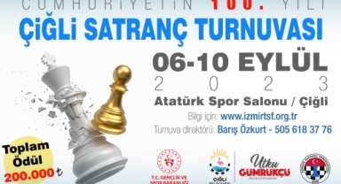 Çiğli’de “Büyük Ödüllü” Satranç Turnuvası için Geri Sayım Sürüyor