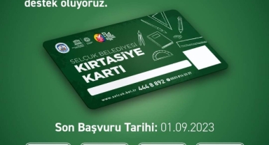 Efes Selçuk Belediyesi'nden eğitime kırtasiye desteği