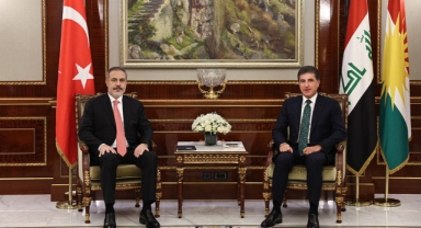 Hakan Fidan, Neçirvan Barzani ile görüştü