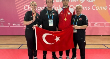 İzmirli sporcunun mucizesi: Kırık elle madalya kazandı