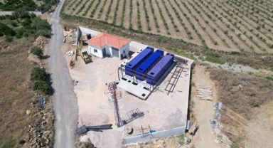 İZSU Seferihisar'da arıtma tesisi çalışmalarını sürdürüyor