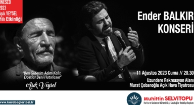 Karabağlar Belediyesi Aşık Veysel'i türküleriyle anacak 