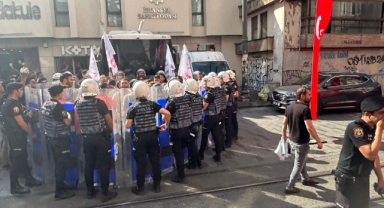 Özel Öğretmenler Sendikası eylemine polis müdahalesi