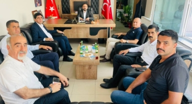 Rektör, MHP il başkanına ‘Hayırlı olsun’ ziyaretinde bulundu