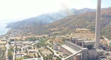 Termik santralin yanı başındaki beldede hava kirliliği sınıra yaklaştı 