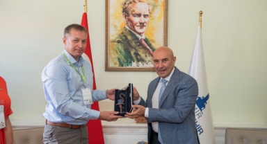 Başkan Soyer Ukrayna heyetini ağırladı 