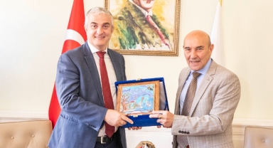 Danimarka Büyükelçisi’nden Başkan Soyer’e ziyaret