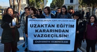 Deprem bölgesindeki öğrenciler isyan etti... 