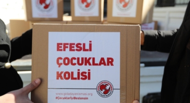 Efes Selçuk’ta eğitime gıda desteği: “Gelin hep birlikte dayanışalım” 