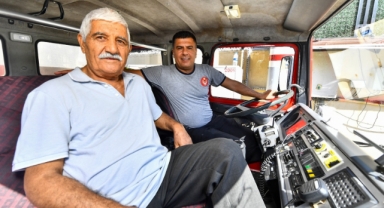 İtfaiye Haftası’nda duygusal buluşma: “Dünyaya bir kez daha gelsem yine itfaiyeci olurdum”