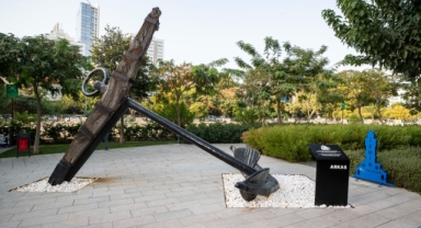 Manda Çayı kıyısında yeşile ve sanata açılan yeni bir kapı: Lucien Arkas Parkı açıldı