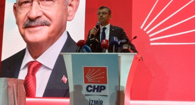 Özel'in konuşmasına 