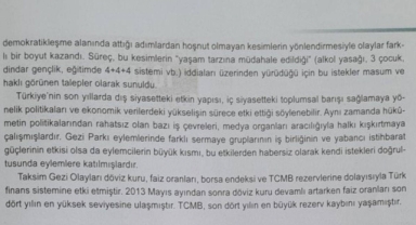 Tarih ders kitaplarında 'gezinin finans sektörüne etkisi' yer aldı